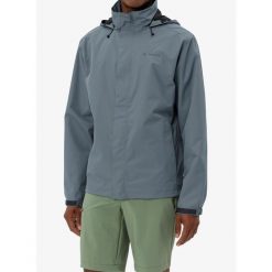 Kurtka przeciwdeszczowa męska Vaude Escape Light Jacket. Szare kurtki męskie Vaude, m, bez wzorów, sportowe, bez ramiączek, bez kaptura. Za 356.99 zł.