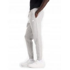 Spodnie dresowe męskie NEW BALANCE bawełna ciepłe. Szare spodnie dresowe męskie New Balance, bez wzorów, z bawełny. Za 237.00 zł.