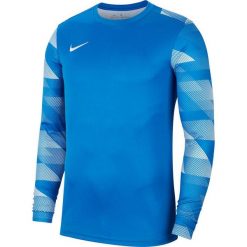 Bluza bramkarska męska Nike Dry Park IV JSY LS GK. Niebieskie bluzy nierozpinane męskie Nike, m, bez wzorów, sportowe, bez ramiączek, bez kaptura. Za 99.99 zł.