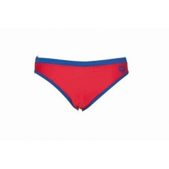Kąpielówki slipy męskie na basen Arena Fundamentals Mid Brief. Czerwone kąpielówki męskie ARENA, l, bez wzorów. Za 49.99 zł.