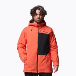 Kurtka narciarska męska Columbia Winter District III. Brązowe kurtki narciarskie i snowboardowe męskie Columbia, na zimę, m, bez wzorów, bez kaptura, narciarskie. Za 849.99 zł.