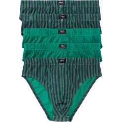 Slipy maxi (5 par) bonprix zielony w paski. Slipki męskie marki bonprix. Za 44.95 zł.