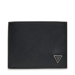 Portfel Guess. Czarne portfele męskie Guess, z aplikacjami. Za 289.99 zł.