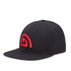 Czapka typu snapback Trakker Core. Czarne czapki męskie TRAKKER, bez wzorów, sportowe. Za 78.90 zł.