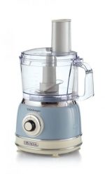 Robot kuchenny Ariete Ariete Vintage Blue Multifunctional Food Processor, light blue/cream, 1000 watts, 1.2 liters. Roboty kuchenne ARIETE. Za 306.99 zł.