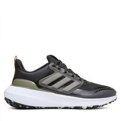 Buty do biegania adidas. Czarne buty do biegania męskie ADIDAS, bez wzorów, bez zapięcia, do biegania. Za 269.99 zł.