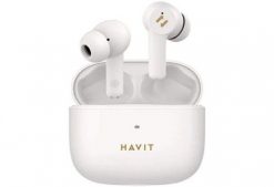Bezprzewodowe słuchawki TWS Havit TW958 PRO (beżowy). Brązowe słuchawki bluetooth Havit. Za 105.99 zł.