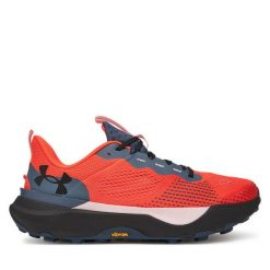 Buty do biegania Under Armour. Brązowe buty do biegania męskie Under Armour, bez wzorów, bez zapięcia, do biegania. Za 559.99 zł.