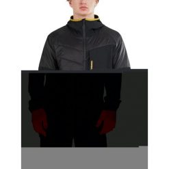 Kurtka softshell męska Fundango Gaara Hybrid. Czarne kurtki softshell męskie Fundango, m, bez wzorów, z elastanu, bez kaptura, trekkingowe. Za 459.90 zł.