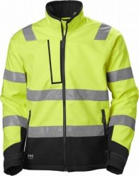 Kurtka męska Helly Hansen Reflective jacket HELLY HANSEN Alna 2.0 Softshell, yellow 2XL. Żółte kurtki softshell męskie Helly Hansen, m, bez wzorów, z softshellu, bez kaptura. Za 407.41 zł.