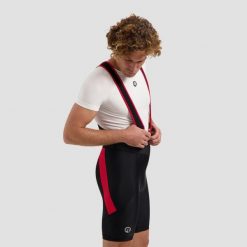 Spodenki rowerowe męskie Rogelli CORE. Czarne szorty sportowe męskie Rogelli, bez wzorów. Za 175.00 zł.