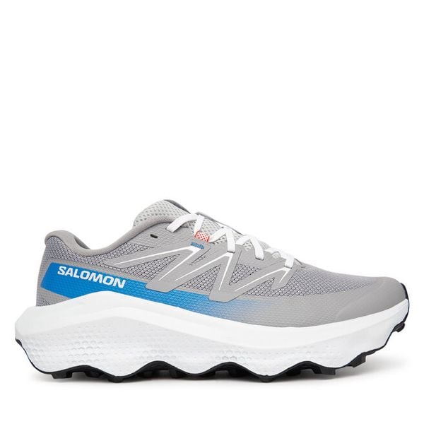 Buty do biegania Salomon. Szare buty do biegania męskie Salomon, bez wzorów, bez zapięcia, do biegania. Za 569.99 zł.