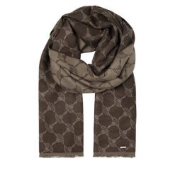 Szal JOOP!. Brązowe szaliki męskie JOOP!, bez wzorów. Za 209.99 zł.
