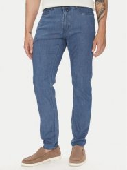 Pierre Cardin Jeansy C7 34506.7770 Niebieski Slim Fit. Niebieskie jeansy męskie Pierre Cardin, bez wzorów, z bawełny. Za 399.99 zł.