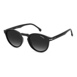 Okulary przeciwsłoneczne unisex CARRERA 301/S 807 Rozmiar 50 mm. Czarne okulary przeciwsłoneczne męskie Carrera, bez wzorów, sportowe, okrągłe. W wyprzedaży za 396.65 zł.