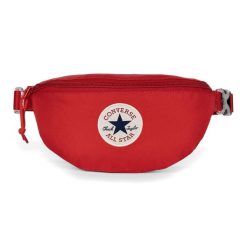 Saszetka nerka Converse Sling Pack. Czerwone saszetki męskie Converse, bez wzorów. Za 89.99 zł.