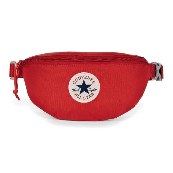 Saszetka nerka Converse Sling Pack. Czerwone saszetki męskie Converse, bez wzorów. Za 89.99 zł.