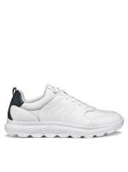Geox Sneakersy U Spherica U46BYB 04685 C1039 Biały. Białe buty sportowe na co dzień męskie Geox, m, bez wzorów, ze skóry, bez ramiączek, bez kaptura. Za 429.99 zł.