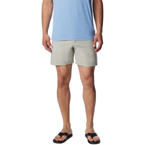 Spodenki sportowe męskie Columbia Black Mesa Woven. Szare szorty sportowe męskie Columbia, bez wzorów, z elastanu, sportowe. W wyprzedaży za 269.00 zł.