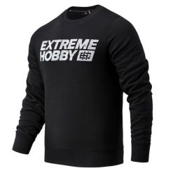 Bluza męska EXTREME HOBBY BLOCK. Białe bluzy nierozpinane męskie EXTREME HOBBY, m, bez wzorów, z bawełny, klasyczne, bez ramiączek, bez kaptura. Za 239.00 zł.