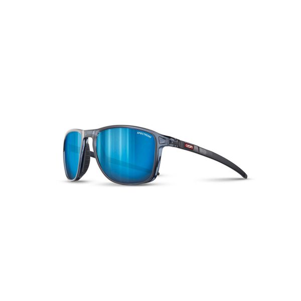 Okulary przeciwsłoneczne JULBO Compass niebieski cat 3 Spectron. Czarne okulary przeciwsłoneczne męskie JULBO, bez wzorów, sportowe. W wyprzedaży za 399.00 zł.