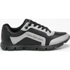 Calvin Klein Jeans - Buty. Szare buty sportowe na co dzień męskie Calvin Klein Jeans, z gumy, sportowe. W wyprzedaży za 299.90 zł.
