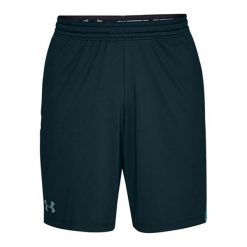 Szorty w kolorze ciemnozielonym. Szorty męskie Under Armour. W wyprzedaży za 109.95 zł.