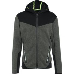 Superdry GYM TECH BLOCKED ZIPHOOD Bluza rozpinana desert olive marl/black. Bluzy bez kaptura męskie marki Superdry. W wyprzedaży za 386.10 zł.
