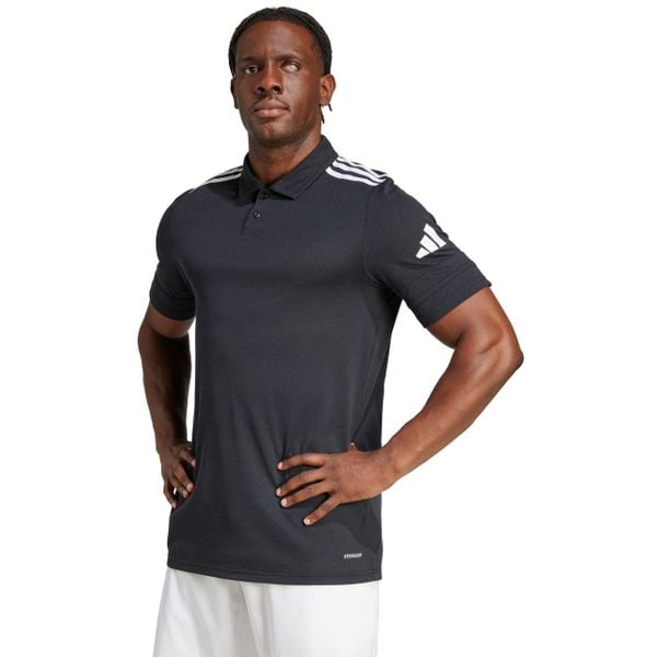 Koszulka męska adidas Squadra 25 Polo. Białe koszulki polo męskie ADIDAS, m, bez wzorów, sportowe, bez kołnierzyka, bez ramiączek. Za 86.00 zł.