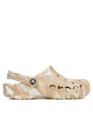 Crocs Klapki C-BAYA MARBLED CLOG 206935-2ZM Beżowy. Brązowe klapki i japonki męskie Crocs, bez wzorów, z tworzywa sztucznego. Za 189.99 zł.