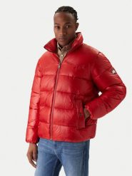 Tommy Jeans Kurtka zimowa Western DM0DM22286 Czerwony Regular Fit. Czerwone kurtki męskie Tommy Jeans, na zimę, m, bez wzorów, z jeansu, bez ramiączek, bez kaptura. Za 949.99 zł.