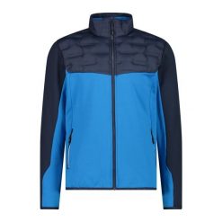 Kurtka puchowa CMP. Niebieskie kurtki męskie CMP, m, bez wzorów, z puchu, bez ramiączek, bez kaptura. Za 340.00 zł.