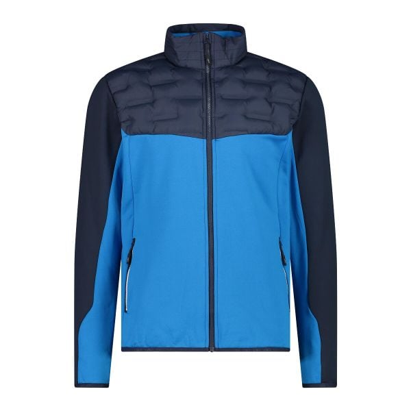 Kurtka puchowa CMP. Niebieskie kurtki męskie CMP, m, bez wzorów, z puchu, bez ramiączek, bez kaptura. Za 340.00 zł.