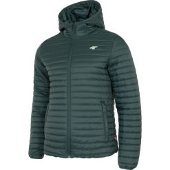 Kurtka puchowa męska KUMP205 - ciemna zieleń. Kurtki męskie marki 4f. Za 349.99 zł.