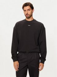 Hugo Bluza Dapocrew 50525892 Czarny Relaxed Fit. Czarne bluzy nierozpinane męskie Hugo, m, bez wzorów, z bawełny, bez ramiączek, bez kaptura. Za 279.99 zł.