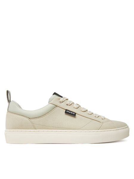 HUGO Sneakersy Morrie 50548503 Beżowy. Brązowe buty sportowe na co dzień męskie Hugo, m, bez wzorów, ze skóry, bez ramiączek, bez kaptura. Za 449.99 zł.