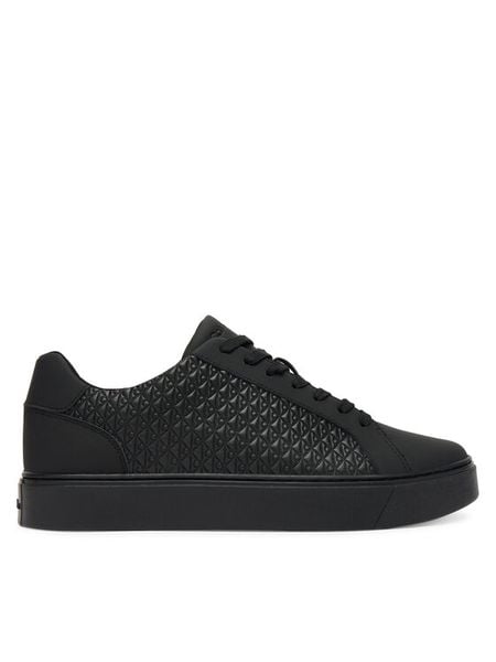 Calvin Klein Sneakersy Classic Cupsole Laceup Aop YM0YM01431 Czarny. Czarne buty sportowe na co dzień męskie Calvin Klein, m, bez wzorów, ze skóry, bez ramiączek, bez kaptura. Za 349.99 zł.
