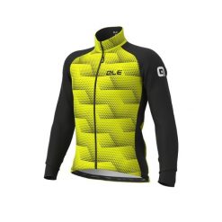 Kurtka rowerowa męska Alé Cycling Solid Sharp. Czarne kurtki treningowe męskie ALÉ CYCLING, m, bez wzorów, bez kaptura, rowerowe. W wyprzedaży za 445.35 zł.