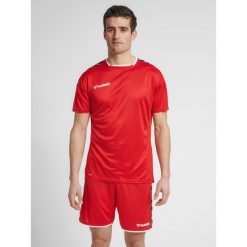 Jersey Hummel hmlAUTHENTIC Poly HML. Czerwone t-shirty sportowe męskie HUMMEL, s, bez wzorów, z jersey, sportowe, bez ramiączek. Za 119.00 zł.