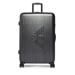 Walizka duża Emporio Armani. Szare walizki męskie Emporio Armani, bez wzorów, duże. Za 1,399.00 zł.