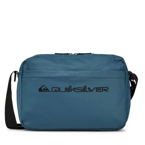 Saszetka Quiksilver. Niebieskie saszetki męskie Quiksilver, bez wzorów, małe. Za 109.99 zł.