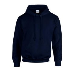 Bluza Z Kapturem Dla Dorosłych Unisex Heavy Blend. Niebieskie bluzy nierozpinane męskie GILDAN, m, bez wzorów, bez ramiączek, z kapturem. Za 92.99 zł.