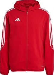 Kurtka męska Adidas Tiro 23 League Windbreaker czerwona r. XL. Czerwone kurtki męskie ADIDAS, m, bez wzorów, bez ramiączek, bez kaptura. Za 155.10 zł.