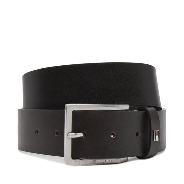 Pasek Męski Tommy Hilfiger. Brązowe paski męskie Tommy Hilfiger, bez wzorów. Za 159.99 zł.