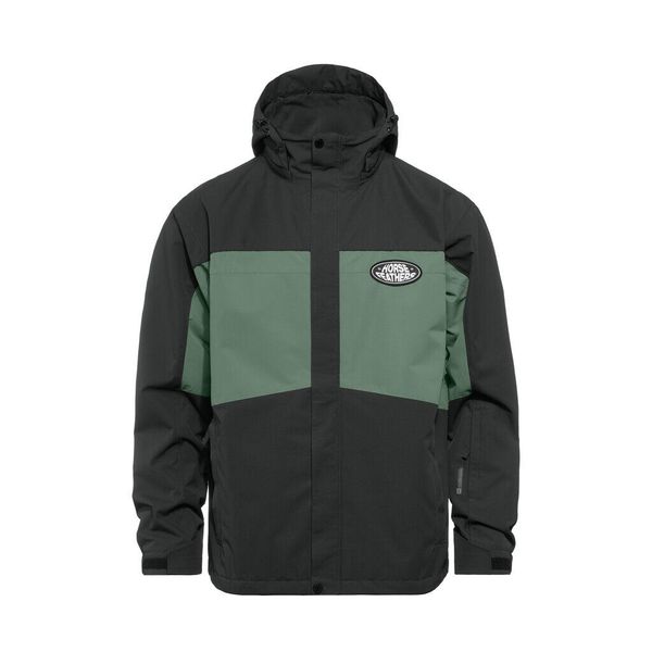 Kurtka Horsefeathers Morris (phantom/iceberg Green). Czarne kurtki narciarskie i snowboardowe męskie Horsefeathers, na zimę, m, bez wzorów, bez kaptura, narciarskie. Za 861.99 zł.