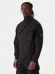 C.P. Company Kurtka przejściowa 20CMOW012A 110264A Czarny Regular Fit. Czarne kurtki męskie C.P. Company, l, bez wzorów, z syntetyku, bez ramiączek, bez kaptura. Za 1,909.00 zł.