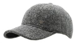 Czapka z Nausznikami, Czarno-Biała w Drobny Wzór z Daszkiem, Jesienno-Zimowy -Pako Jeans. Szare czapki męskie Pako Jeans, na zimę, bez wzorów, z bawełny. Za 65.00 zł.