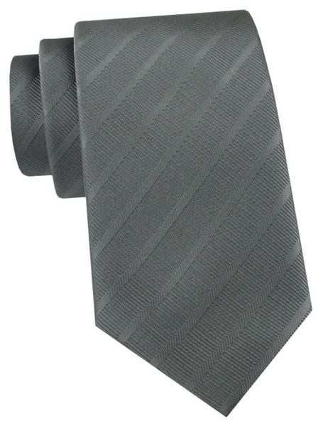 Krawat Męski - Angelo di Monti - Ciemny Popiel. Szare krawaty i muchy męskie Angelo di Monti, bez wzorów, z tkaniny, eleganckie. Za 45.00 zł.