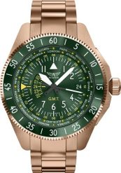 Zegarek Aviator Zegarek męski Aviator V.1.37.2.309.5 różowe złoto. Czerwone zegarki męskie Aviator, złote. Za 3,750.00 zł.