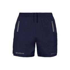Givova Bermuda Top L - bermudy sportowe. Niebieskie szorty sportowe męskie Givova, bez wzorów, sportowe. Za 271.99 zł.